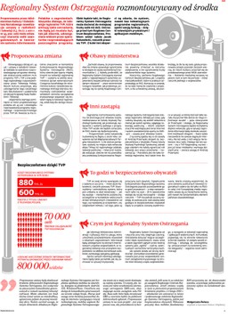 Regionalny System Ostrzegania rozmontowywany od środka. Lokalne programy TVP będą niedostępne?