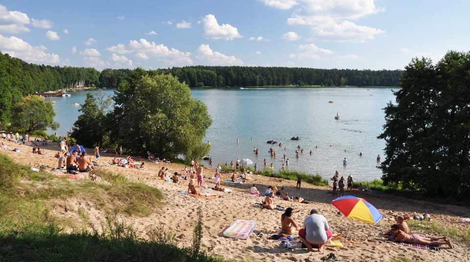 Plaża miejska w Augustowie (województwo podlaskie)