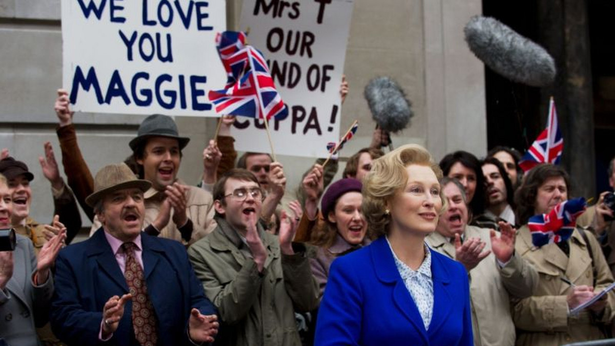 Typowana do Oscara amerykańska supergwiazda Meryl Streep została gorąco powitana z okazji brytyjskiej premiery "Żelaznej Damy" - filmowej biografii konserwatywnej premier Margaret Thatcher. "To wersja krola Leara dla kobiet" - twierdzi reżyserka filmu.