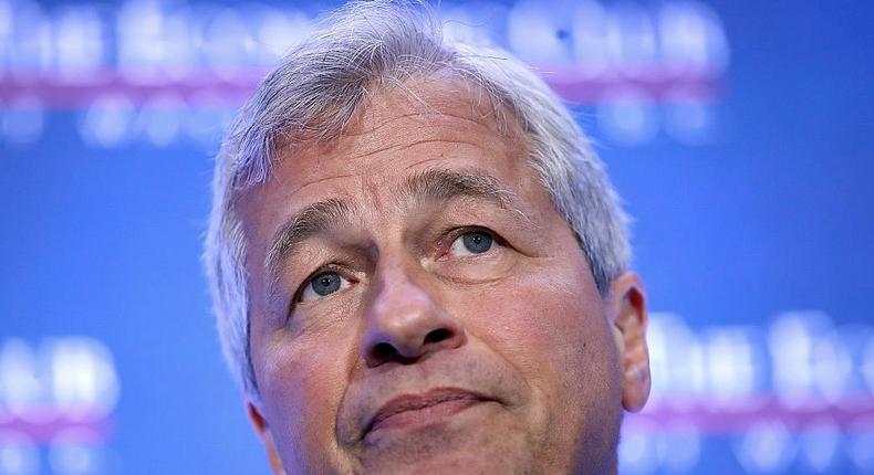 It wasn't the first time Jamie Dimon, pictured, has raised speculation about whether he'd run for office.