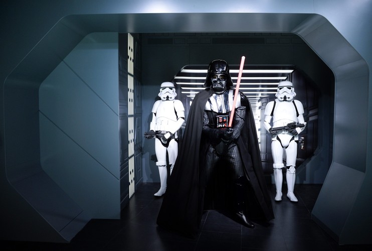 Darth Vader w muzeum Madame Tussauds w Berlinie