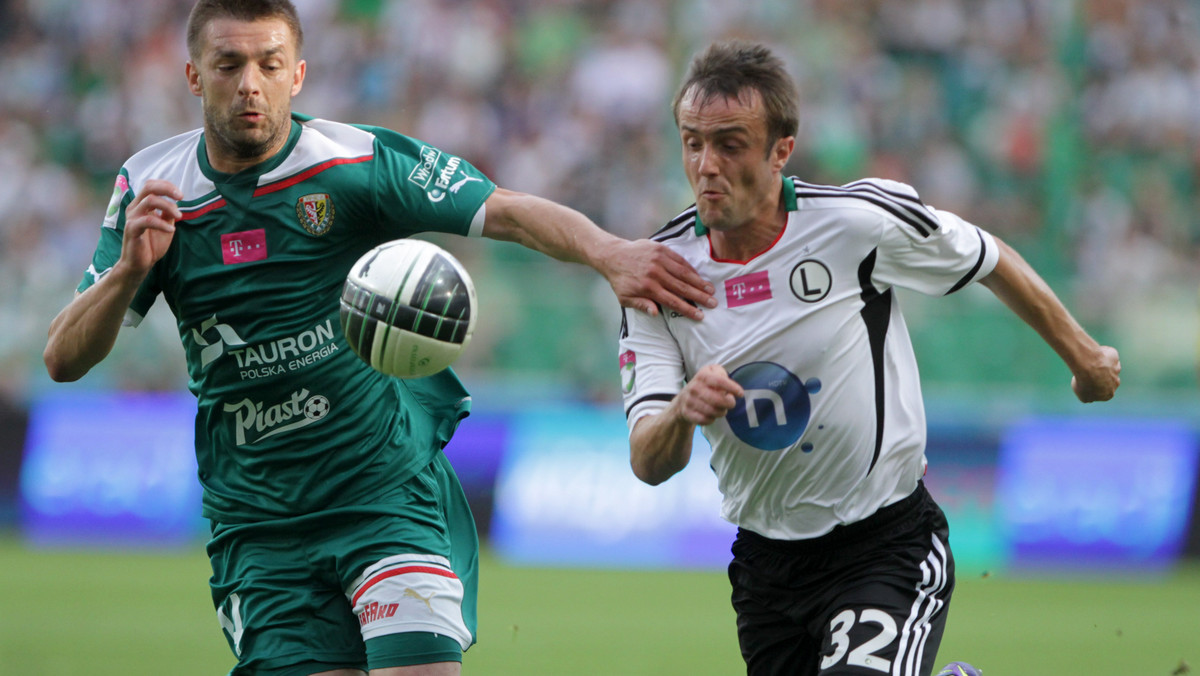 PIŁKA NOŻNALIGA POLSKA LEGIA WARSZAWA ŚLĄSK WROCŁAW