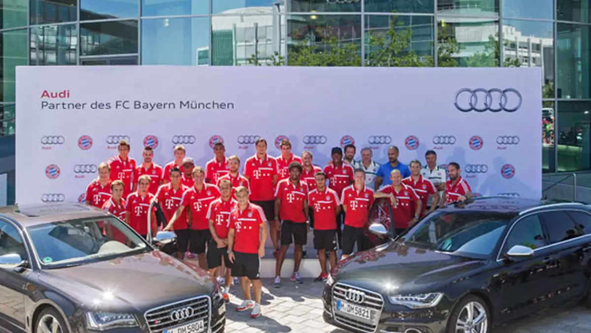 Dlaczego piłkarze FC Bayern jeżdżą Audi?