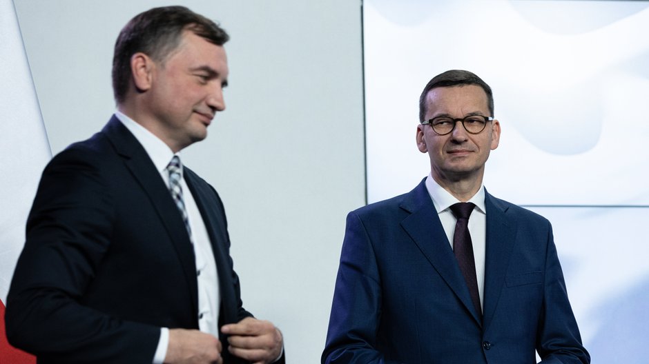 Zbigniew Ziobro i Mateusz Morawiecki