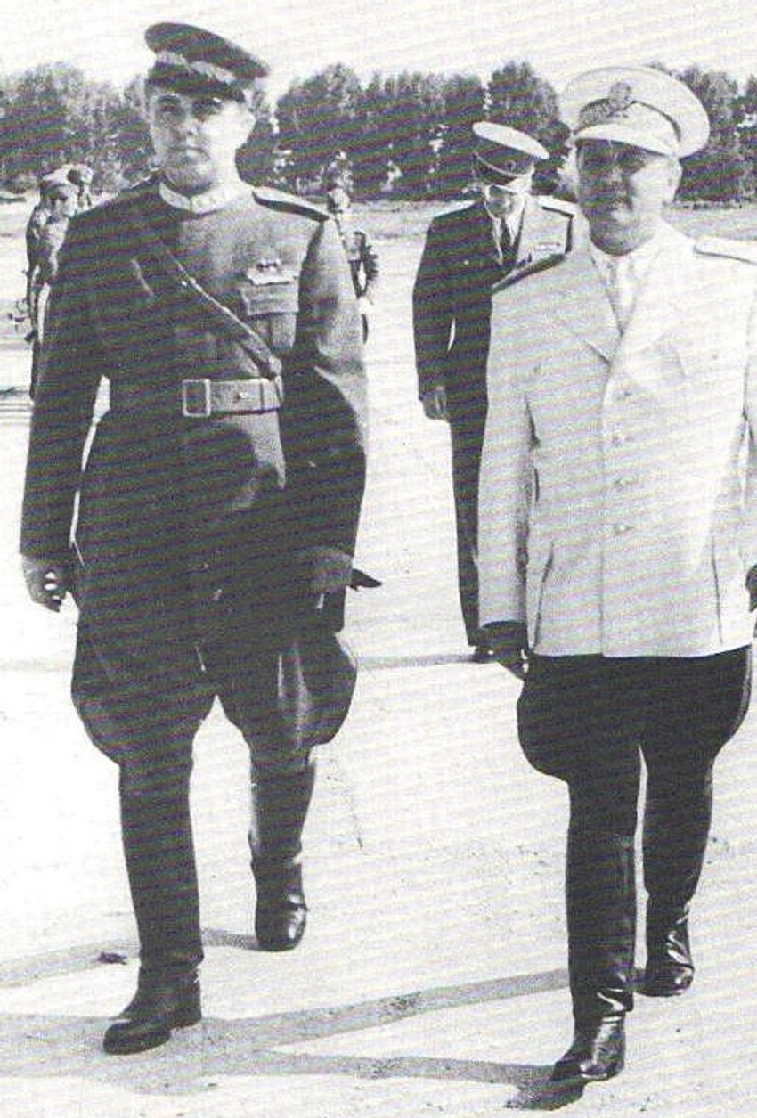 Josim Broz Tito i Enver Hodža u kratkom periodu bliskih odnosa dve države