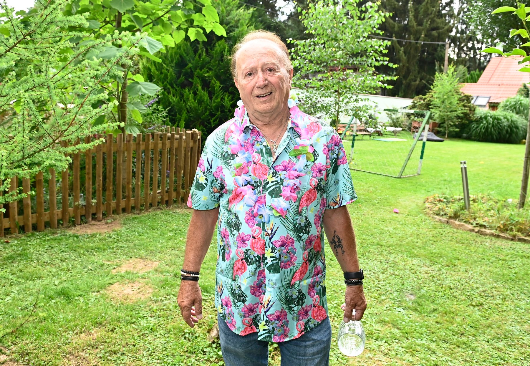 Český spevák Petr Janda.