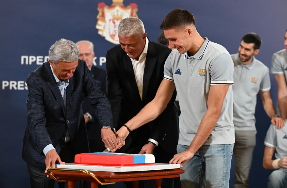 Pešić, Danilović i Bogdanović na prijemu kod predsednika