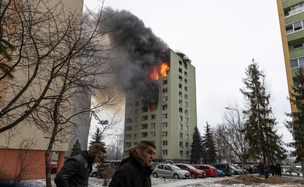 Wybuch gazu na Słowacji