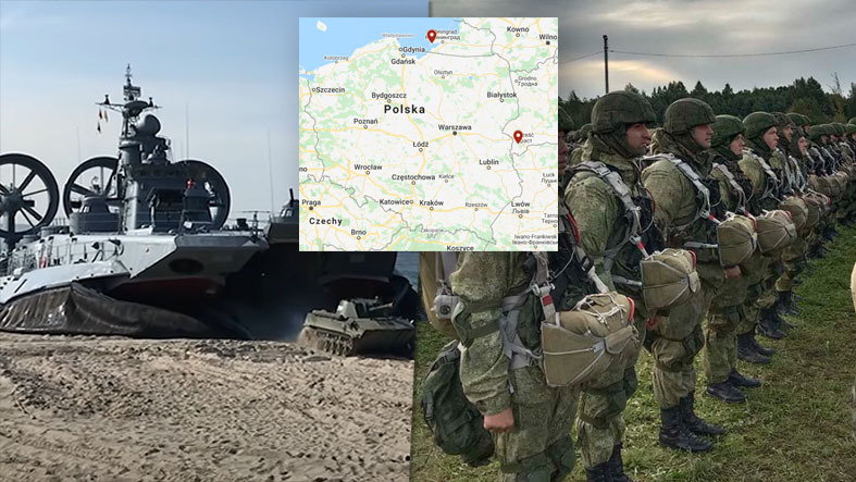 Zapad-2021. Rosjanie ćwiczyli desant w pobliżu granicy z Polską
