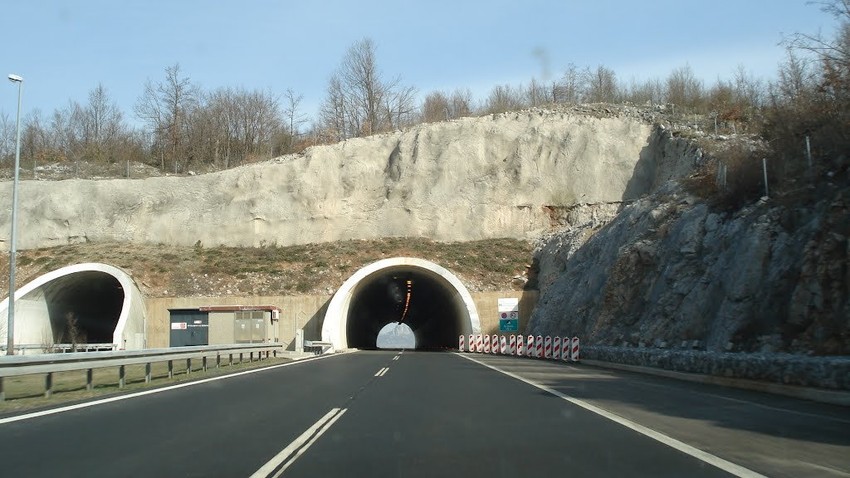 Tunel Krpani na autoputu Zagreb-Split