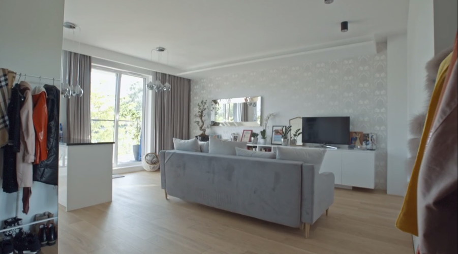 Wnętrze do poprawki: domy gwiazd - miszkanie Olgi Kalickiej