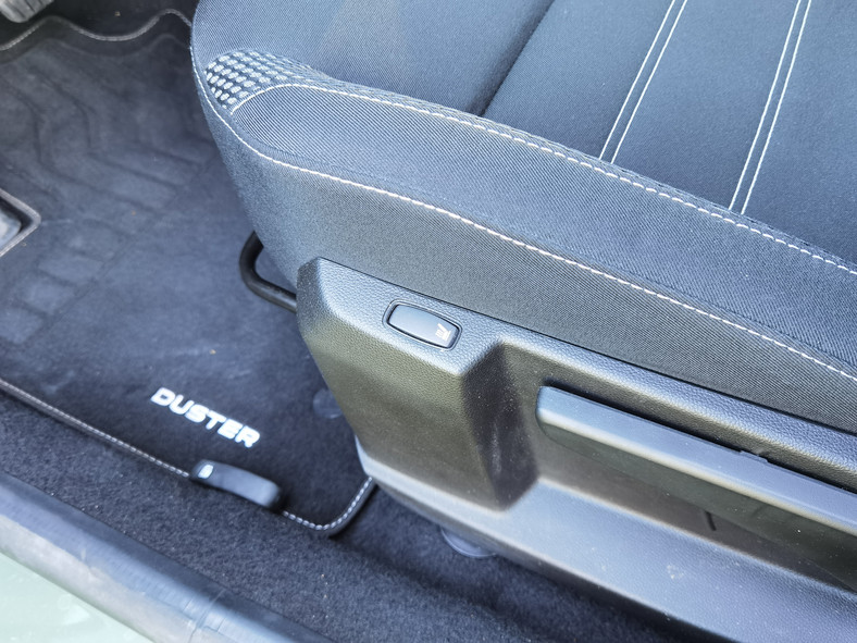 Dacia Duster Journey 150 TCE EDC - przednie fotele są podgrzewane
