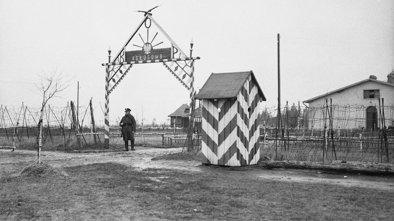 Polska strażnica w Kołosowie, 1934 r.