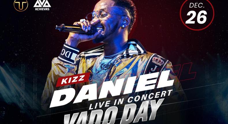 Get tickets to Kizz Daniel Live in Concert at 20% discount (Here’s how!)