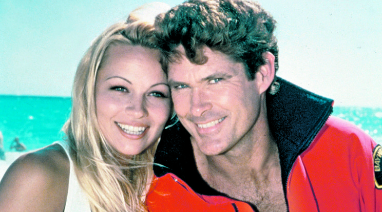 Pamela Anderson és David Hasselhoff (Fotó: RASarchív)