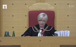 Przyłębska: Podjęta przez Sejm uchwała w sprawie TK jest pogwałceniem prawa