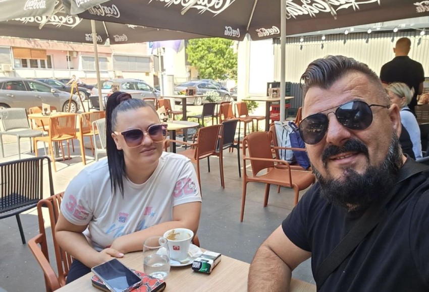 Samir Kurjaković sa suprugom