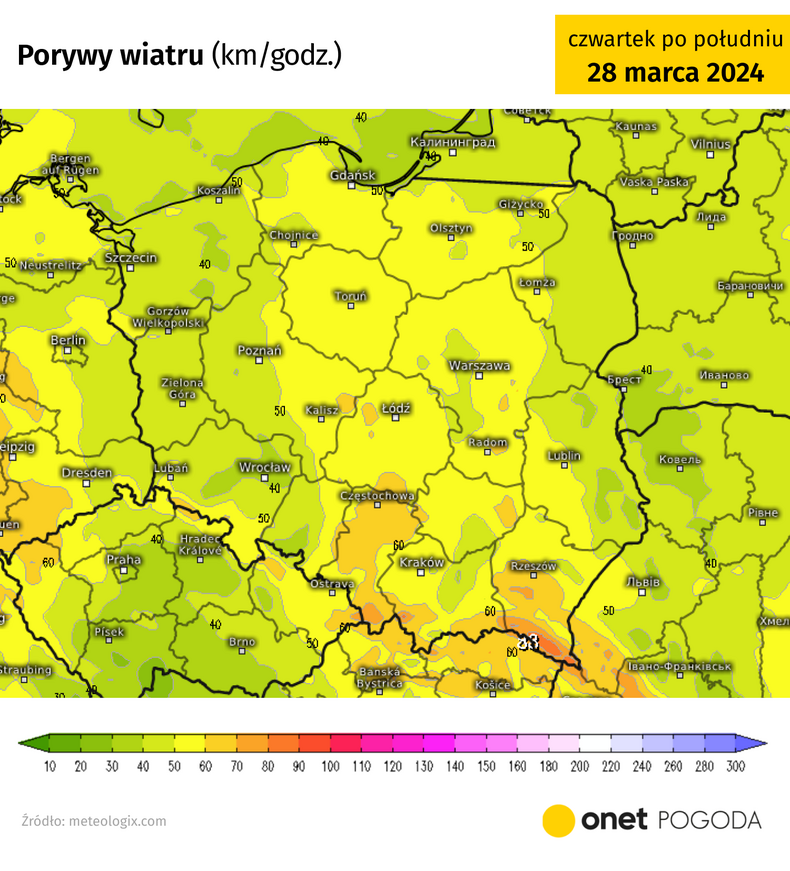W całej Polsce da nam się we znaki dość silny wiatr