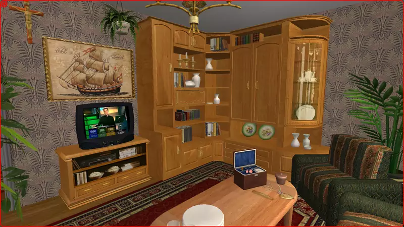 Polskie wnętrze w The Sims 2