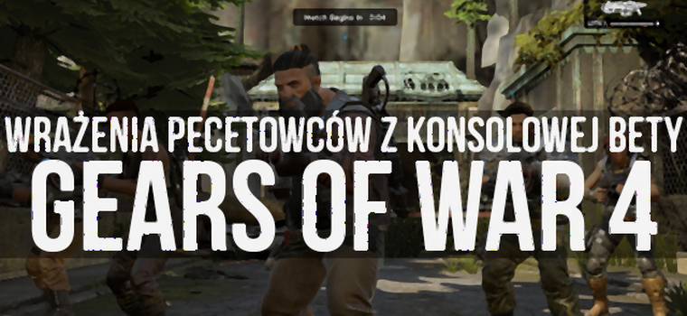 Dwóch pecetowców i jedna konsola z betą Gears of War 4 - przedpremierowe wrażenia z gry [Wideo]