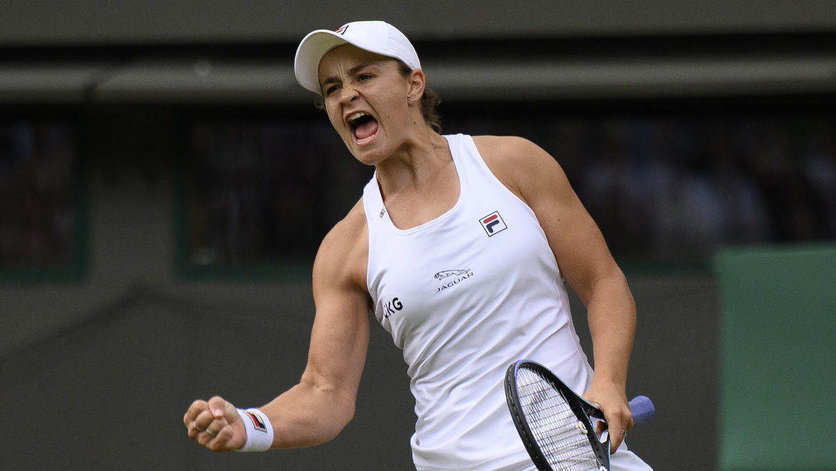 Wimbledon: awans Ashleigh Barty do ćwierćfinału, koniec serii Krejcikovej