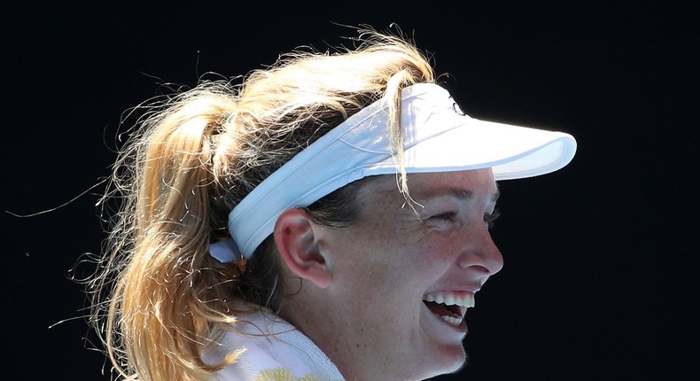 Coco Vandeweghe is in her first semifinal of a grand slam at the Australian Open.