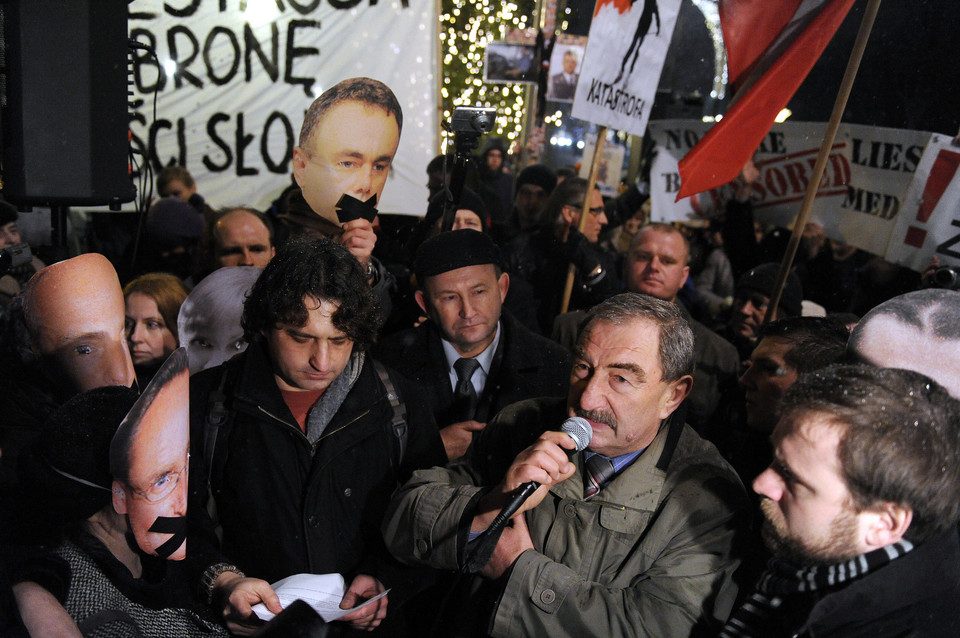 WARSZAWA WOLNOŚĆ SŁOWA DEMONSTRACJA