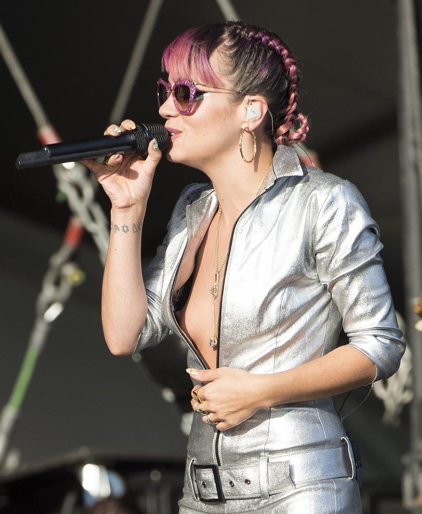 Lily Allen na koncercie