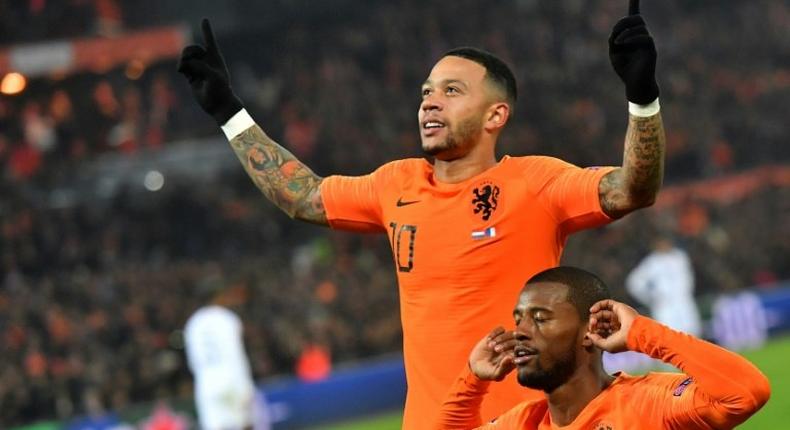 Wijnaldum and Depay both scored as the Netherlands beat France