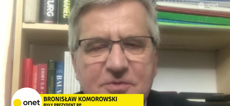 Bronisław Komorowski: Powinniśmy wpuścić dzieci, matki, kobiety w ciąży. Dbajmy o poczucie przyzwoitości Polaków