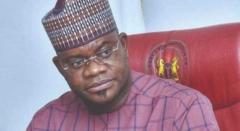 Governor Yahaya Bello of Kogi state. [PM News]