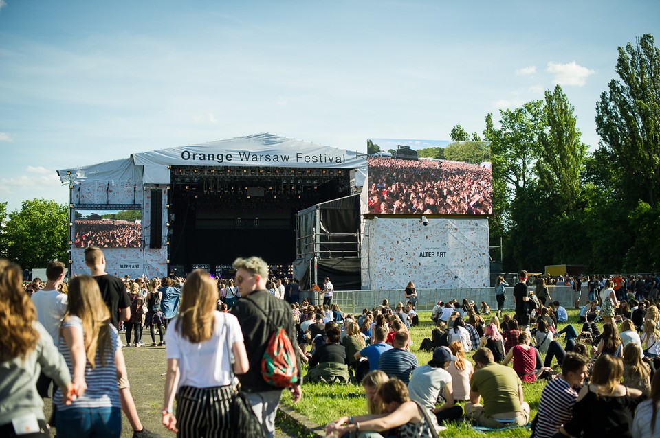 Publiczność na Orange Warsaw Festival 2017