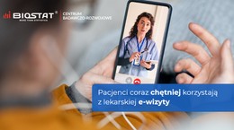 Pacjenci coraz chętniej korzystają z e-wizyt u lekarzy [SONDAŻ]