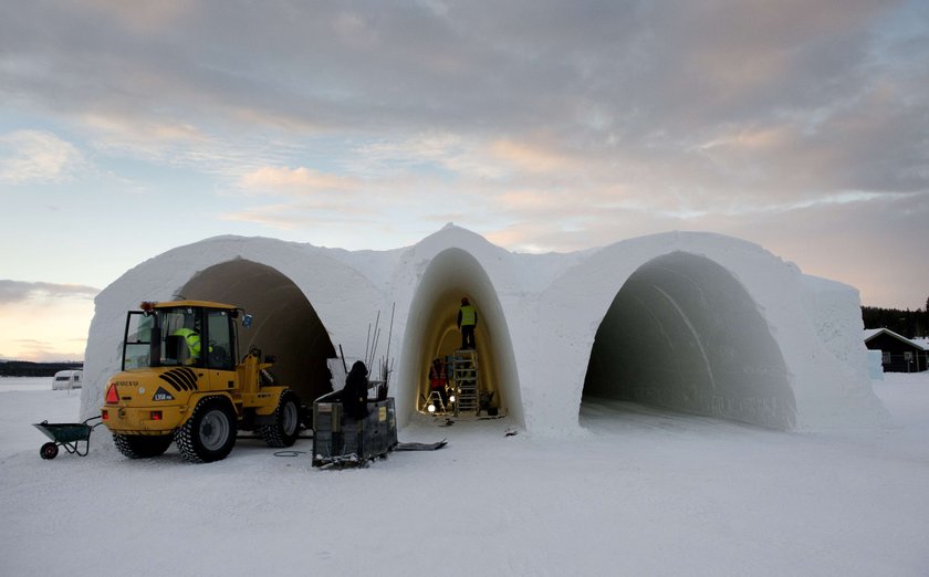 Ice Hotel w szwedzkiej części Laponii