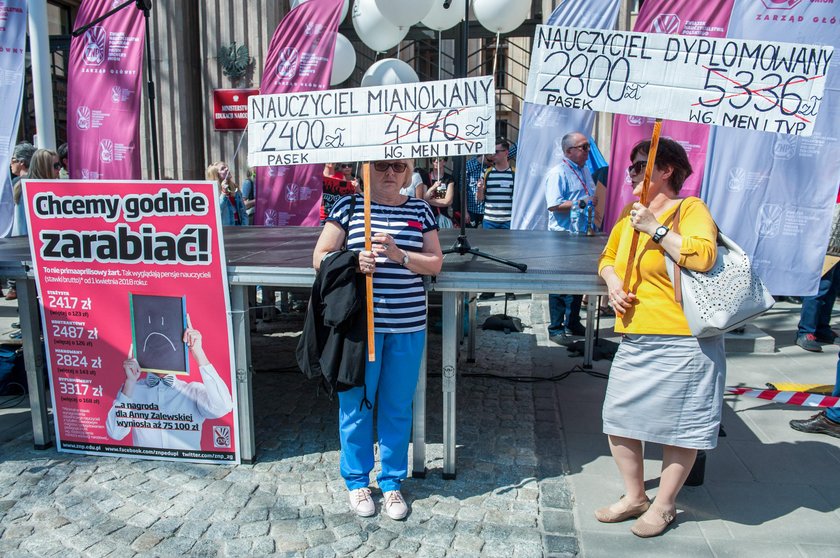 Będzie protest nauczycieli?