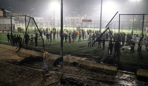 Raketni napad na stadion u Madždal Šamsu na Golanskoj visoravni u Izraelu 27. jula