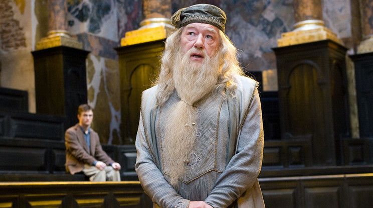 Meghalt  Sir Michael Gambon  Daniel Radcliffe / Fotó: Profimedia