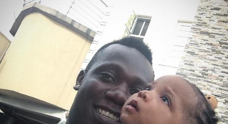 Duncan Mighty and daughter