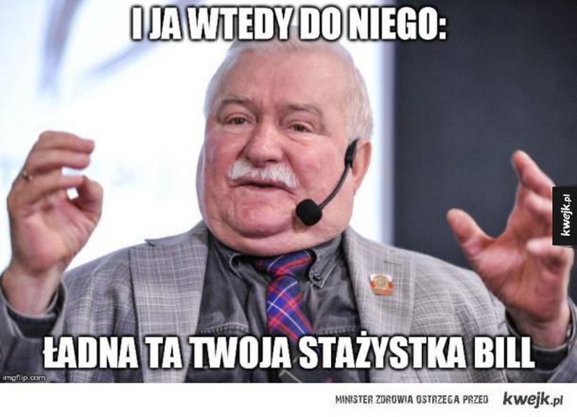 Wałęsa nowym królem memów