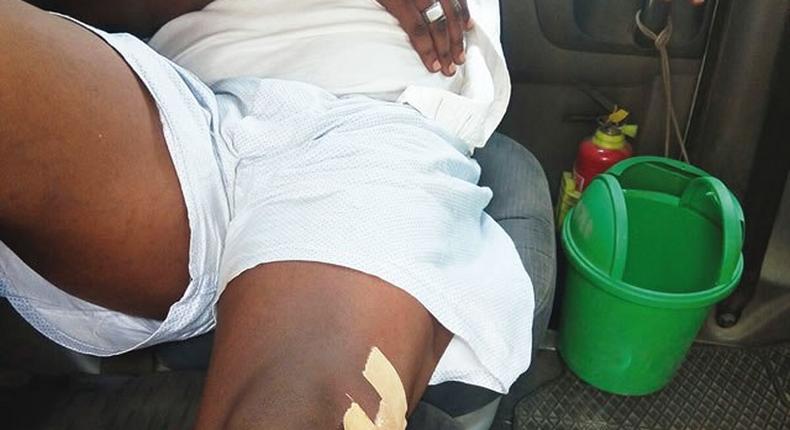 Kazeem Opagun reportedly shot in the leg by Ifeanyi Okpoko, over ex wife's landed property