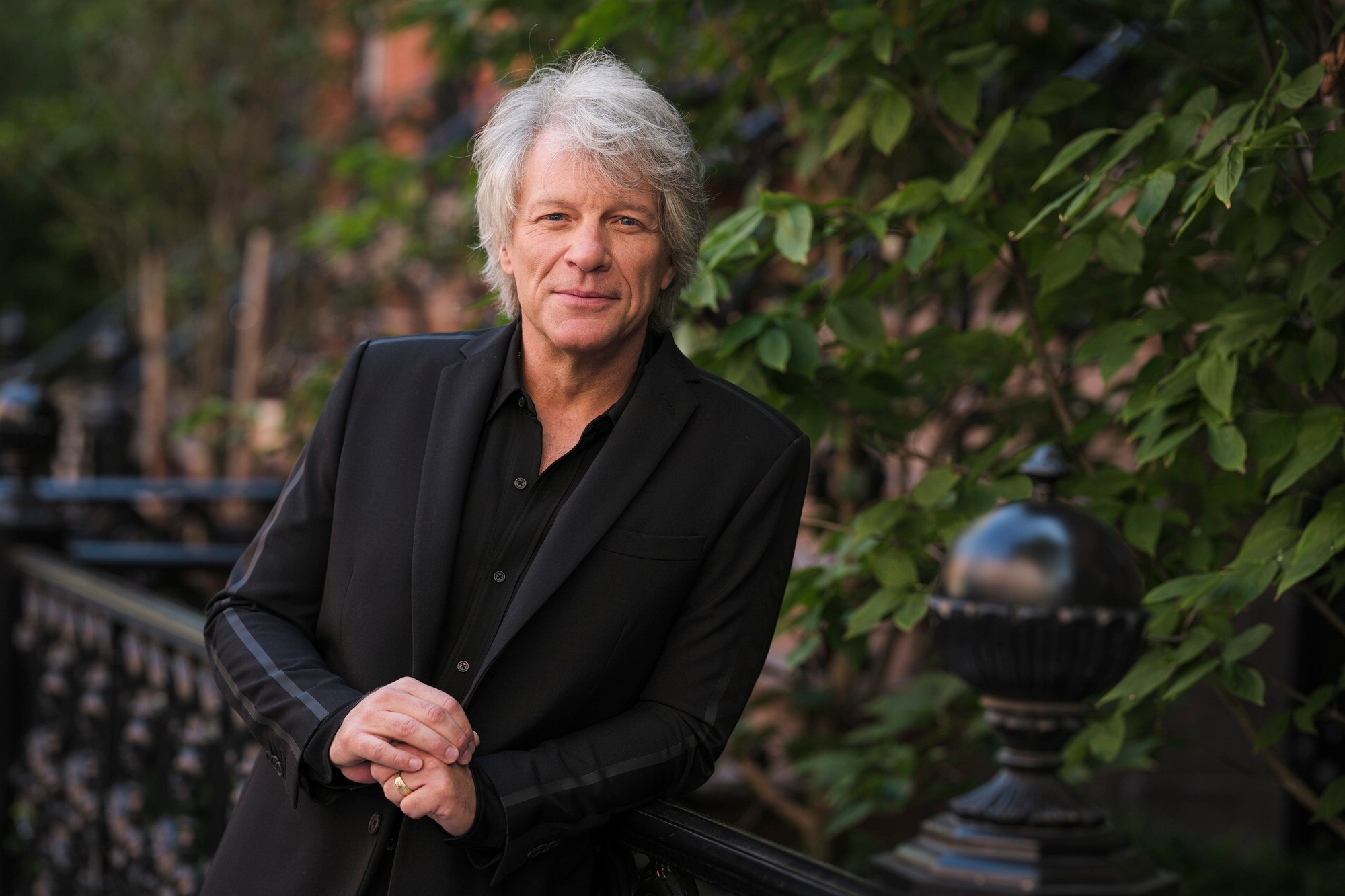 Americký hudobník Jon Bon Jovi.