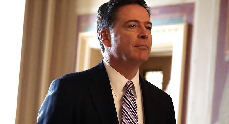 FBI Director James Comey said on Monday that his agency was investigating potential ties between President Trump's campaign and Russian efforts to influence the election.