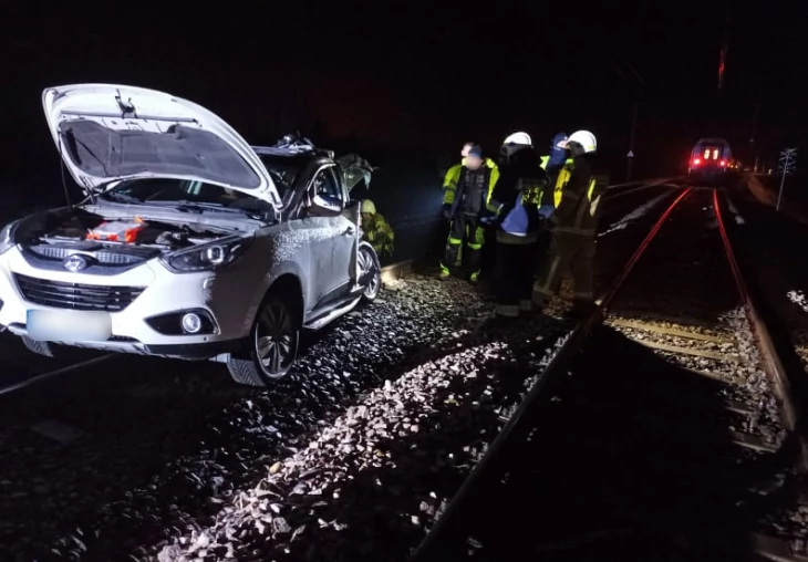 Zmiażdżony w wypadku w Rudzienicach Suskich Hyundai