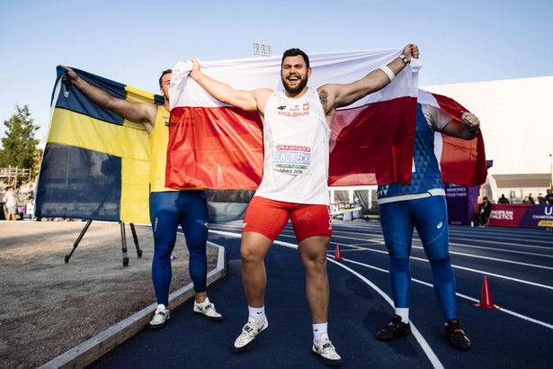 Konrad Bukowiecki nie miał sobie równych! Zdobył złoty medal w pchnięciu kulą na MME