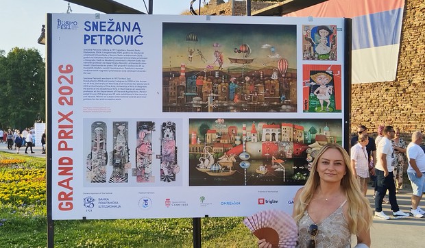 Snezana Petrovic Gran pri Ilustrofest Beograd 