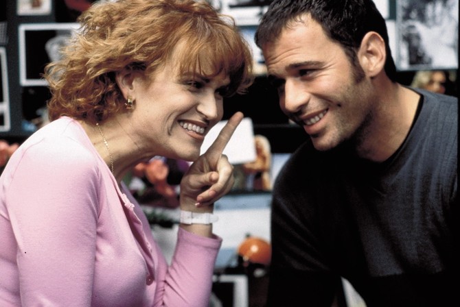 Antonia San Huan  i Karlos Lozano u filmu Pedra Almodovara "Sve o mojoj majci" 1999. godine