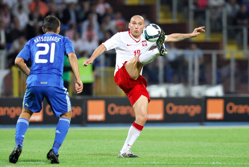 Mariusz Lewandowski w reprezentacji Polski / PressFocus