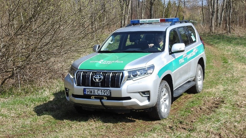 Toyota Land Cruiser Straży Granicznej