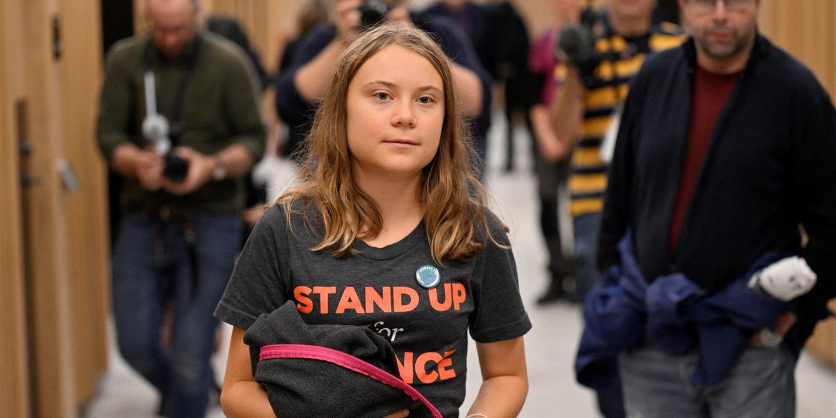 Greta Thunberg skazana. Ukarali ją za organizację nielegalnego protestu.