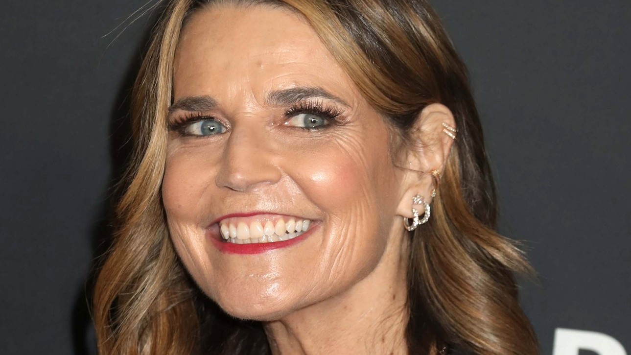 Americká televízna moderátorka Savannah Guthrie. 